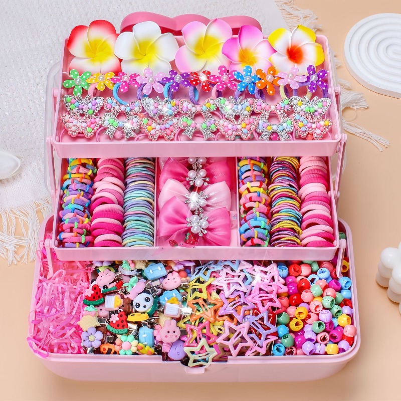 Travel Accessories For 6 Year Old - 546 Adet Yay Yüksek Elastik Saç