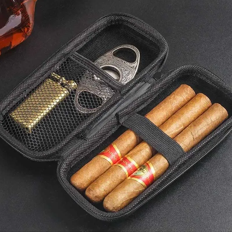 Travel Accessories Box - Taşınabilir Puro Kutusu EVA Hafif Seyahat