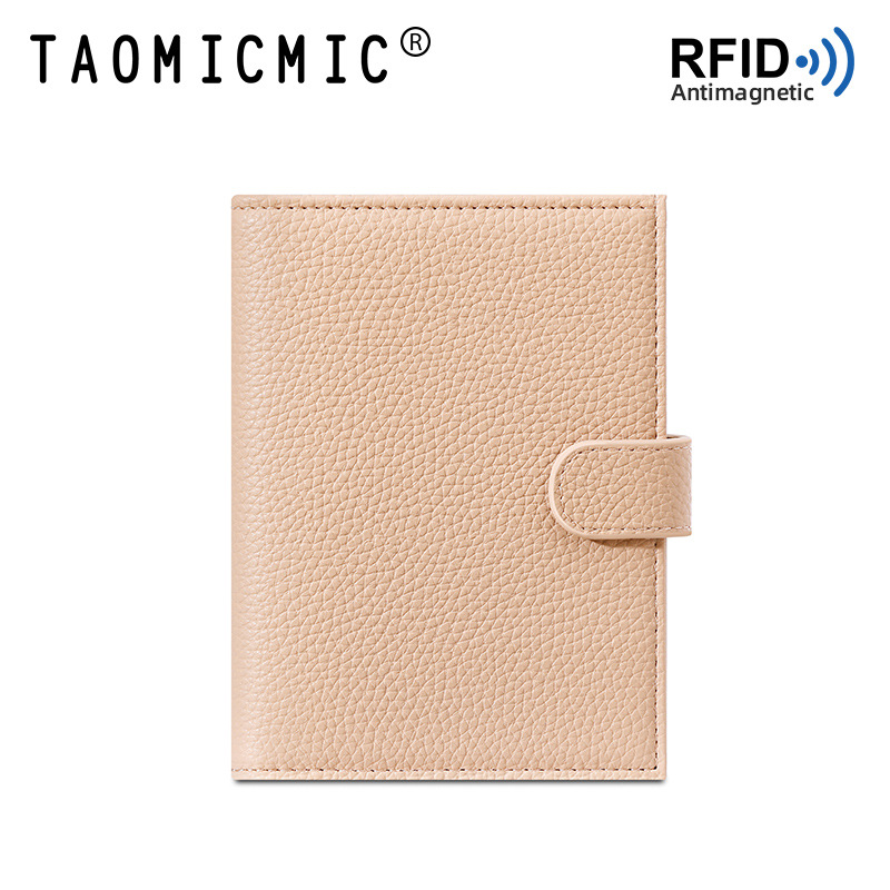 Passport Holder Rfid - Bayanlar için Deri Pasaportluk, RFID Hırsızlık