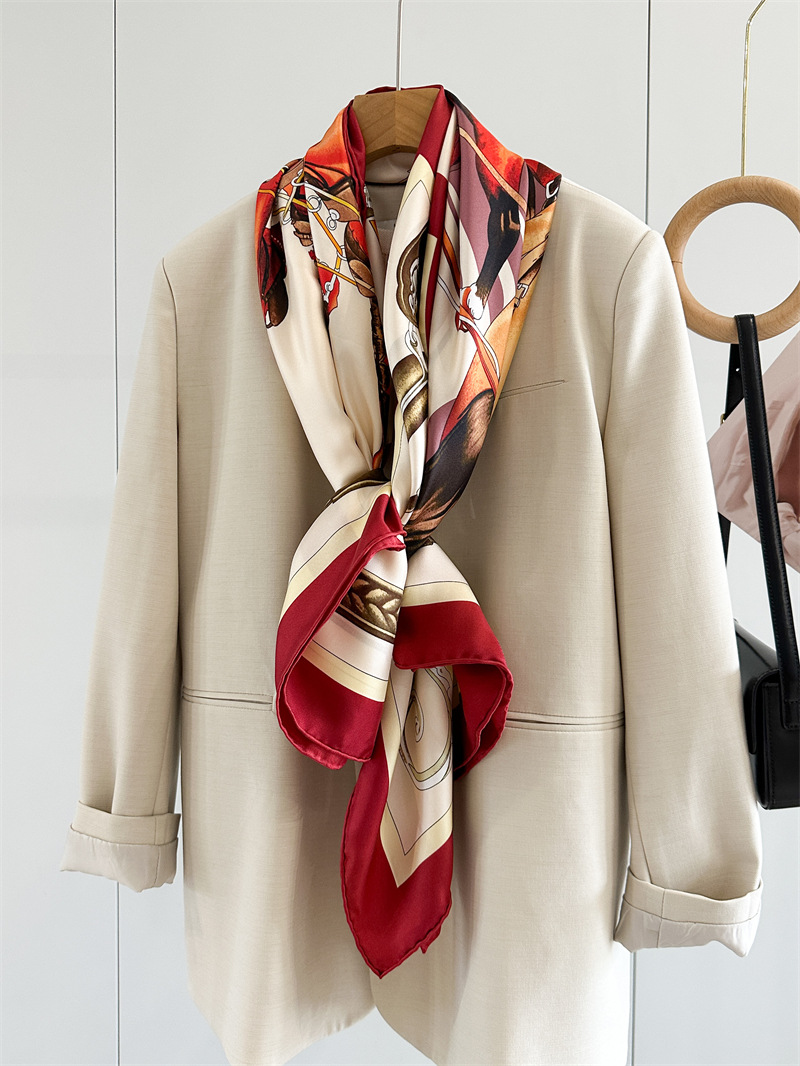 Travel Accessories Neck - At İpeği Eşarp Lüks Tasarımcılar El
