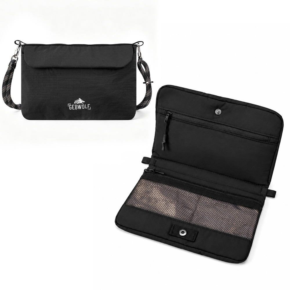 Passport Holder Rfid - Çok Fonksiyonlu Çapraz Askılı Çanta Seyahat