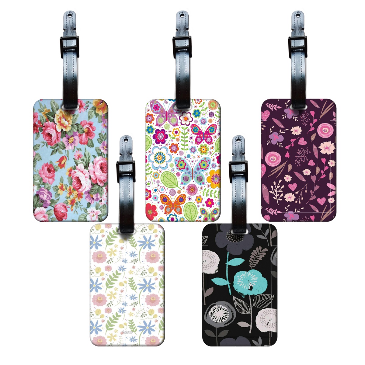 Travel Accessories List For Women - Güzel Çiçekler Bitkiler Bagaj Etiketi Kadın