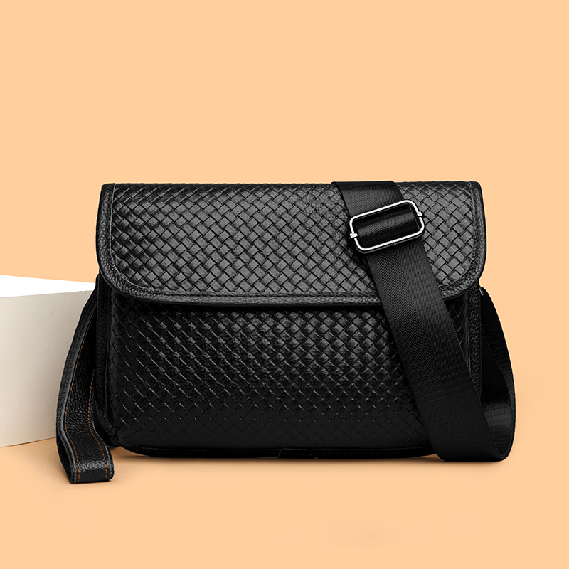 Travel Accessories Tech - Lüks Tasarımcı Erkek Omuz Çantası Hakiki