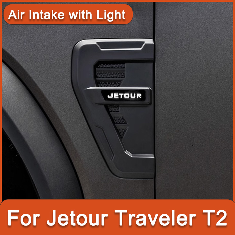 Travel Accessories Online Store - Jetour Traveler T2 ön çamurluk dekoratif