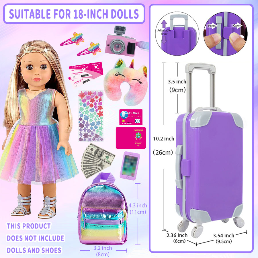 18 inç Bebek Kıyafetleri ve Ak - Travel Accessories Teens incelemesi ve fiyatı