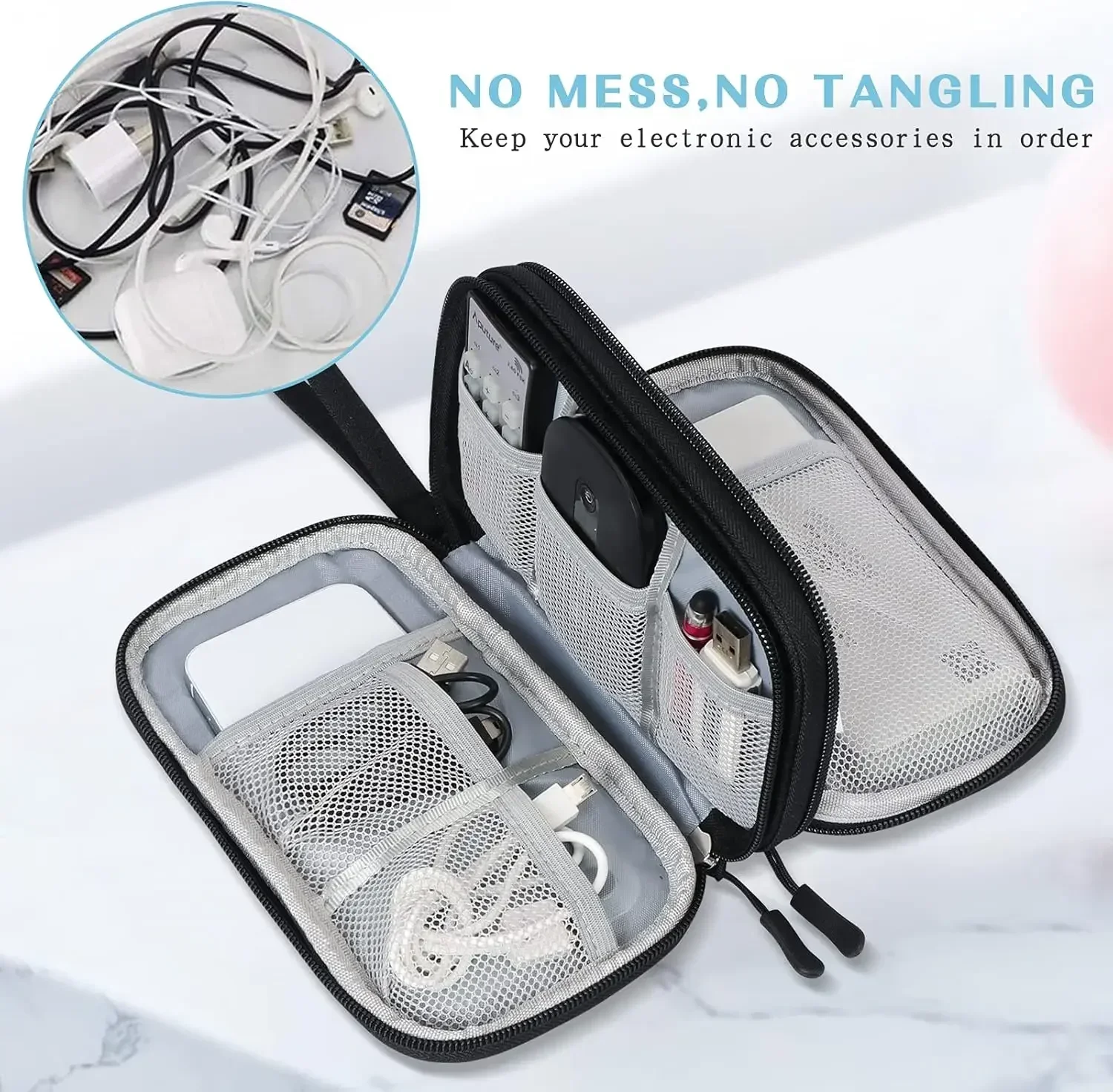 Seyahat Kablo Çantası Taşınabi - Travel Accessories Tech incelemesi ve fiyatı