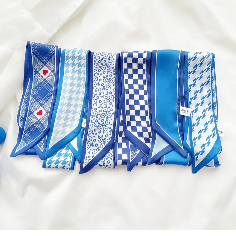 Klein mavi ipek eşarp Kadınlar - Travel Accessories Neck incelemesi ve fiyatı